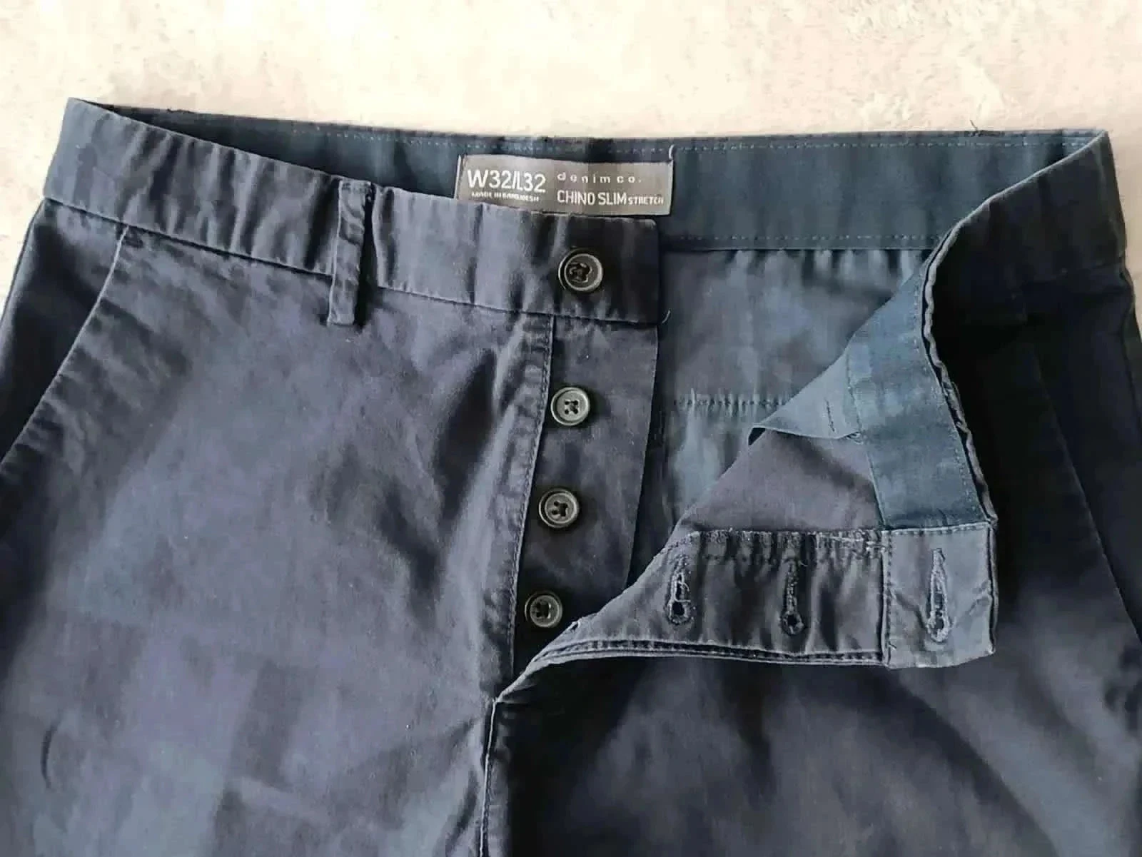 Calça chino Primark azul marinho Tamanho 40 – photo 6